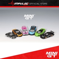 Mini GT 1:64 McLaren 750S / Aventador SVJ 63 / Porsche 911 / Nissan S15 Silvia / Nissan Z LB / Mazda