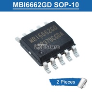 2pcs mbi6662gd sop10 MBI6662GD-A mb16662gd SOP-10 Led SMD lái xe chip IC mới ban đầu