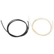 2 Pcs Guitar Pickup Wire Insulation Protection Reduce Noise Single Core Copper Cable for Electric Gu