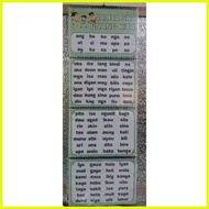 ♞,♘,♙Laminated ABAKADA, Sight Words Wall Hanging Chart