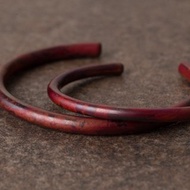 熔岩素燒手環 Magma Brunt Red Copper Bangle