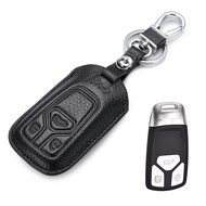 Suitable for Audi Genuine Leather Key Cover 19 New A4L A6L A7 Q5L Q7 S4 S7 A3 Key Case Audi