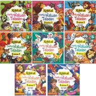 Koleksi Haiwan Teladan buku cerita dwibahasa 3 dalam 1 kanak-kanak kids story book dwibahasa english malay