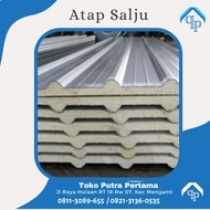 Atap salju atap spandek dengan peredam