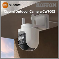 NOFFOM กล้องกลางแจ้ง Xiaomi ใหม่ CW700S 2.5K CCTV แบบ Full-Color การมองเห็นได้ในเวลากลางคืน WiFi 4ล้