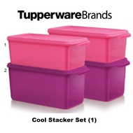 ภาชนะบรรจุอาหาร Tupperware Cool Stacker 1.3L / 2.2L สุ่มสี