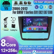 Android 15 Autoradio For BMW 1 Series E81 E82 E87 E88  2004 2005 - 2012 Car Radio Multimedia Video P