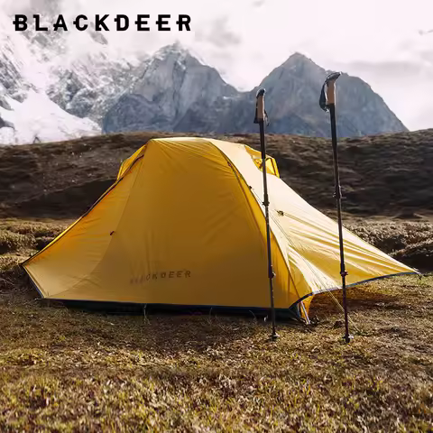 BLACKDEER 2 Person Ultralight Tent 20D Nylon Silicone Coated Fabric Waterproof Tourist Backpacking O