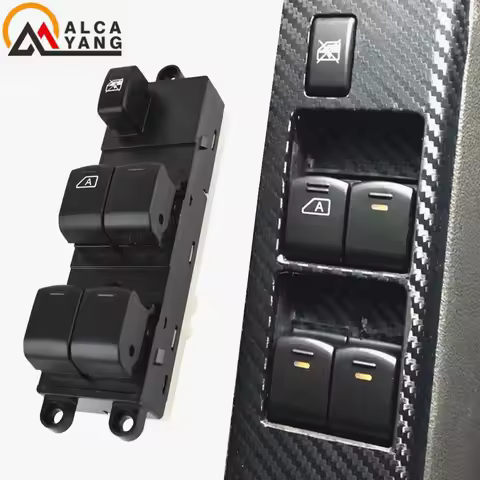 Master Electric Power Window Lifter Switch For Nissan Qashqai J10 2.0 dCi 4WD Navara D40 Vehicles Ca