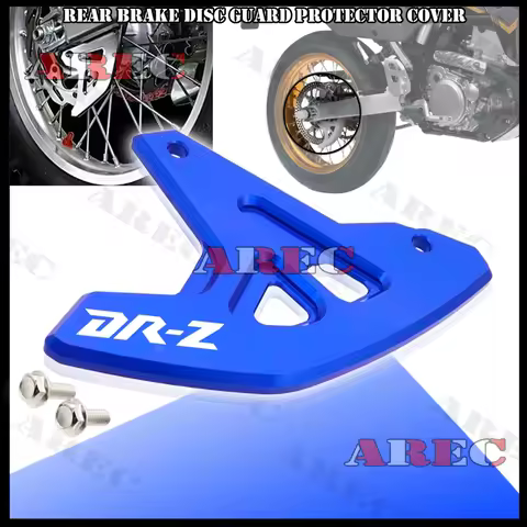 Rear Brake Disc Guard Cover Protector For SUZUKI DRZ400 2000-2004 DRZ400E 2000-2007 DRZ400S 2000-201