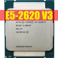 In Xeon E5 2620 V3 E5-2620 V3 Procesador SR207 2,4 Ghz 6 Core 85W ซ็อกเก็ต LGA 2011-3 CPU 2620V3