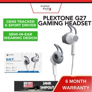 PLEXTONE G27 Gaming Earphone With built-in Microphone Gaming Earphone With Mic Earphone PUBG CODM Su