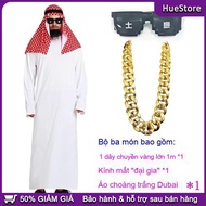 Masquerade evening gown - Full headscarf & gown