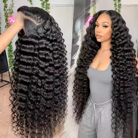 Loose Waves Wig Human Hair Curly Body Wave Human Hair Wigs 13x6 Hd Lace Frontal Wig 230 Density Indi
