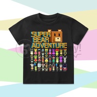 Kaos anak super bear adventure all skin epic karakter gratis cetak nama
