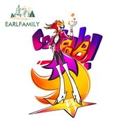 EARLFAMILY Attractive Helluva Boss Vassago Car Stickers Cool Creative Rearview Mirror Trunk Decals C