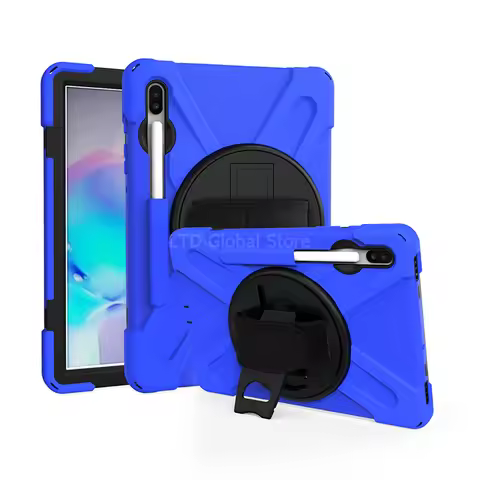Protective Case For Galaxy Tab S6 10.5 inch 2019 T860 T865 T867 Tablet Case Kickstand Holder Shoulde