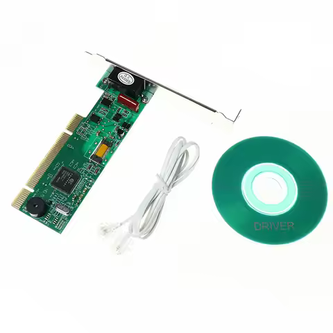 Brand New PCI Modem 56K Internal Data/Fax Voice Modem Windows XP Vista Win7/8 32 /64 bit V.92 V.90 D