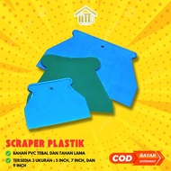 KAPE PVC PLASTIK / SKRAP SEKRAP SCRAPER PLASTIK 5 INCH, 7 INCH & 9 INC