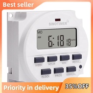 TM618H-4 DC 12V Volt Voltage Output Digital  Weekly Programmable Timer Switch Time Relay Controller 