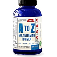 A to Z Multivitamin and Multimineral Supplement for Men - 3 Month Supply - Vitamins A C D E K B1 B2 