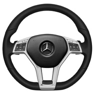 Car Steering Wheel Cover For Mercedes Benz A45 AMG W176 C63 W204 CLA C117 CLS S-Model 2011-2016 Leat