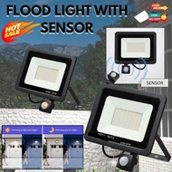 📢 Harga Termurah📢 flood light murah 20W 30W 50W PIR motion sensor led flood light 1p65 waterproof sp
