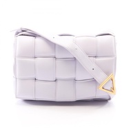 【二手】Bottega Veneta 女士卡帶BOTTEGA VENETA肩背包，淺紫色皮革