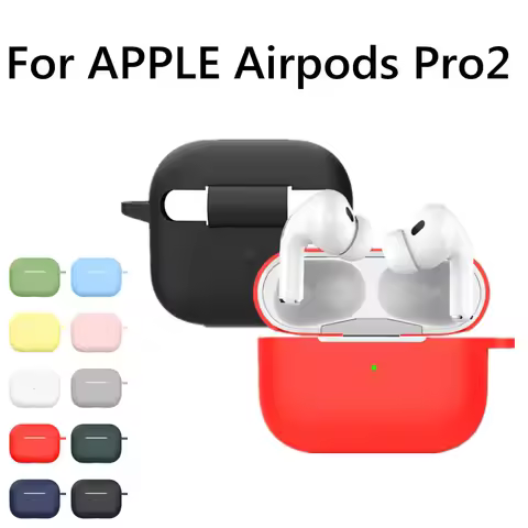 For Apple Airpods Pro2 Silicone Cover Case New Airpods Pro 2 Skin Bluetooth Earphone Cases Air Pods 
