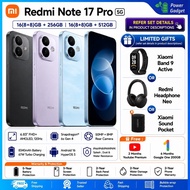REDMI Note 17 Pro 5G | 6.83" 1.5K AMOLED Display | Snapdragon® 6s Gen 4 | 8340 mAh battery 67W Hyper