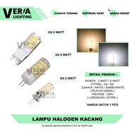 220V G4 G9 LED Halogen Lamp with Hanging Bulb