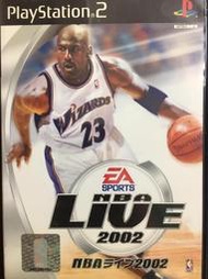 PS2 NBA Live 2002 籃球 日本版 日版 請參閱關於我