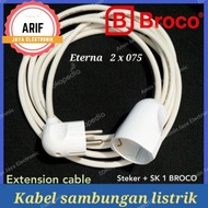 Extension kabel listrik/kabel sambungan listrik SNI ETERNA + BROCO