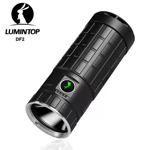 EDC Outdoor Camping Lantern Torch High Powerful LED Flashlight USB-C 46950 Battery 32000mAh Color Li