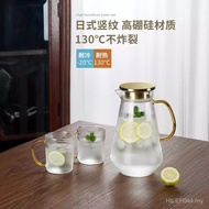 White Large-Capacity Household High Temperature Heat-Resistant Cool Boiling Water Cup Glass Water Bo