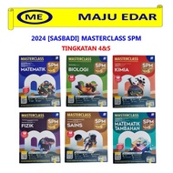 2024 [SASBADI] MASTERCLASS SPM TINGKATAN 4&5 KIMIA FIZIK BIOLOGI SAINS MATEMATIK TAMBAHAN MATEMATIK