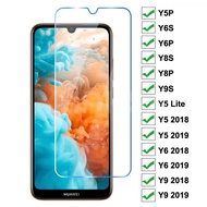 9D Tempered Glass For Huawei Y6 pro 2019 huawei Y6P  huaweiY6S huawei Y8P huawei Y9S Screen Protector Huawei y7 2019/y7 prime 2019 Y6 Y9 Prime 2018 2019 Protective Glass