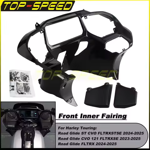 For 2024-25 Harley Touring Road Glide FLTRX ST CVO FLTRXSTSE Motorcycle Front Inner Fairing Kit Inst