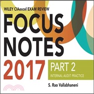 Wiley Ciaexcel Exam Review 2017 Focus Notes ― Internal Audit Practice
