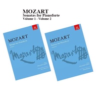 Mozart Sonatas For Pianoforte Volume 1 - Volume 2 / Classical Book / Practical Book / Piano Book / M