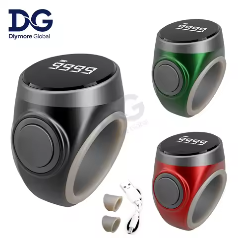 Smart Tasbih Tally Counter Digital Electronic Finger Ring Tally Counter Muslims Tasbeeh Zikr Ring Pr