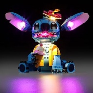 Mililier LED Light Kit for Lego 43249 Stitch Set,Compatible with Lego 43249 Building Blocks Model(No