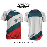 Jersey THOR MTB SECTOR red white | Kaos Gowes Mountain Bike Road Bike Downhill BMX MX / Trail Baju M