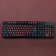 143 Keys GMK Burgundy Keycaps Cherry Profile PBT Dye Sublimation Keycap For MX Switch Mechanical Key