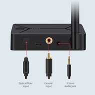 TX13 3 in 1 Bluetooth 5.0 Audio Transmitter 3.5mm AUX Jack Digital to Analog Audio Converter USB Coa