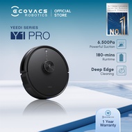 [NEW] ECOVACS YEEDI Y1 Pro / Pro Plus Robot Mop Vacuum | 6500PA | 150 Days Free Empty  | Edge Cleani