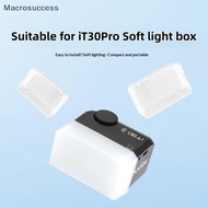 [SRE] 1/3Pcs Camera Accessories Portable Flash Soft Light Box For  IT30PRO Camera Flash White Yellow