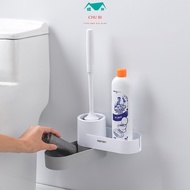 Oenenen Toilet Brush, Smart Toilet Cleaning Brush Shelf (Free Spare Sticker)