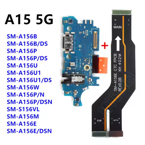 Fast USB Charging Dock Port Board For Samsung Galaxy A15 5G SM-A156B,A156U A156E Type-C Connector Do