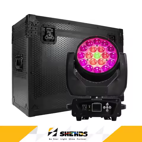 SHEHDS 2In1 Flight Case for 19X20W Big Bees Eyes/19X15W Wash/MINI 230W Beam/275W 10R Beam For Stage 